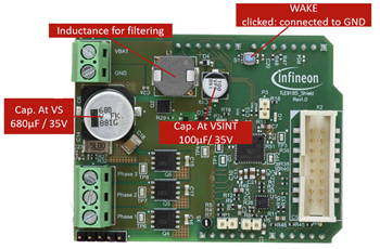機械図面 - Infineon Technologies SHIELD_TLE9185評価用ボード